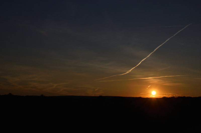 Illustration for article titled dam sunset